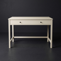 New Cream Wood Writing Desk with Drawer