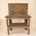 Handcrafted Barnwood Coffee Bar & Potting Bench