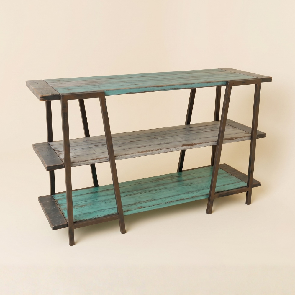 "Surf's Up" 3-Tier Beach Shelf Unit