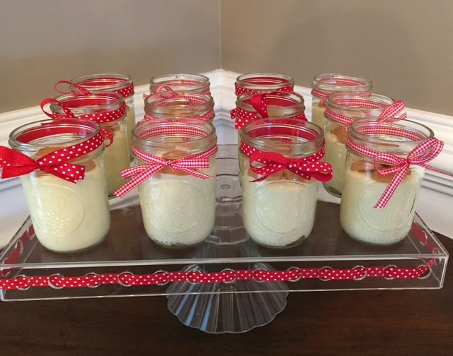 Elegant Clear Acrylic Rectangular Cake Stand & Dessert Display (15" x 11") - Two Piece